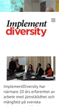 Mobile Screenshot of implementdiversity.com