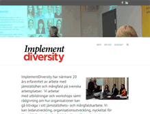 Tablet Screenshot of implementdiversity.com